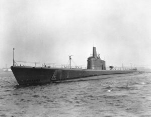 USS Amberjack (SS-219) - Typ Gato. / Zdjęcie: wikipedia.pl