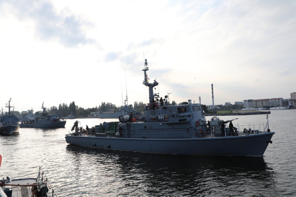 Ćwiczenie WARGACZ-20. / Zdjęcie: 8. Flotylla Obrony Wybrzeża ze Świnoujścia
