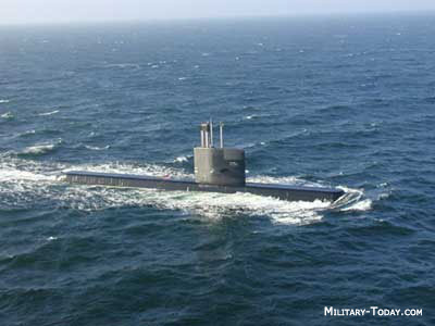 Okręt podwodny Näcken podczas patrolu. / Zdjęcie: military-today.com