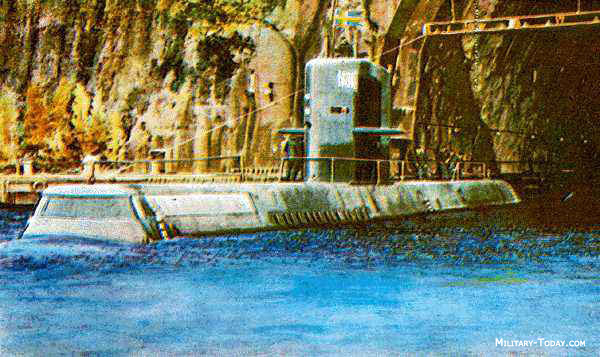 Okręt podwodny Näcken wychodzi na patrol. / Zdjęcie: military-today.com