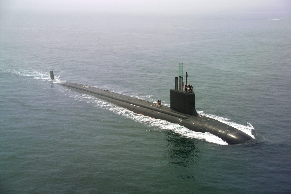 Okręt podwodny typu Virginia. / Zdjęcie: US Navy