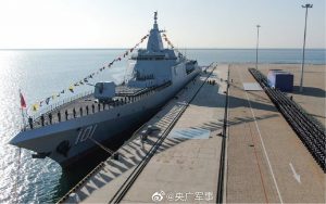 Niszczyciel typu 055 Nanchang. / Zdjęcie: CGTN