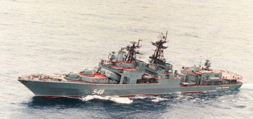 Niszczyciel okrętów podwodnych Wikipedia Admirał Pantielejew. / Zdjęcie: wikipedia.pl