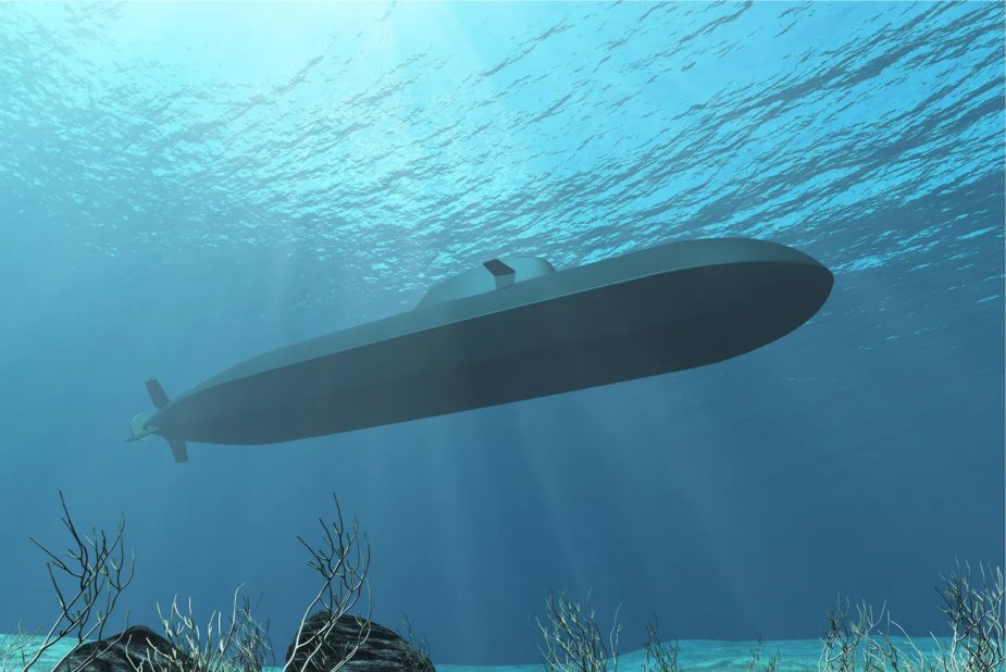Artystyczna wizja przyszłego okrętu podwodnego typu  Type 212CD. / Zdjęcie: TKMS