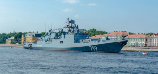Rosyjska fregata Admirał Makarow. / Zdjęcie: ShutterStock