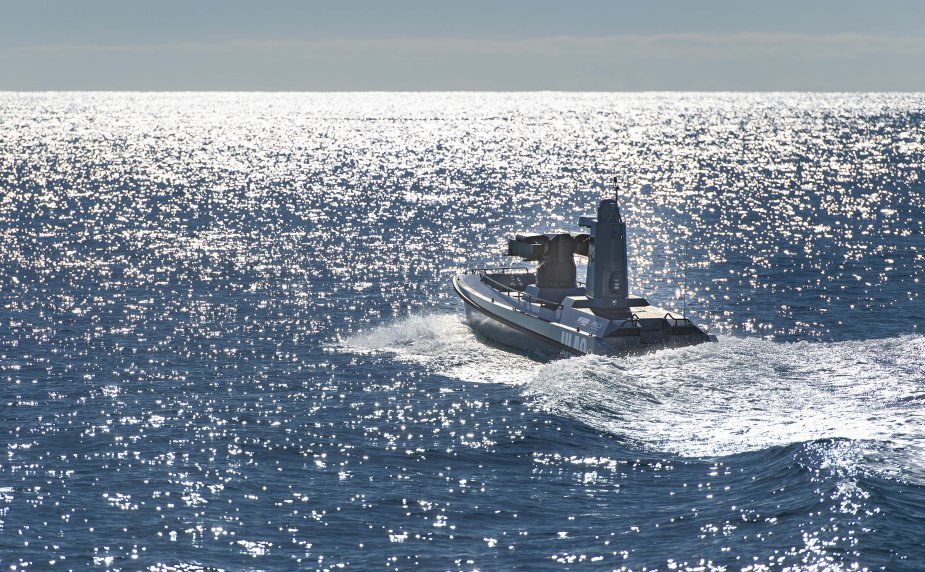 Bezzałogowy okręt nawodny ULAQ. / Zdjęcie: Stocznia Ares