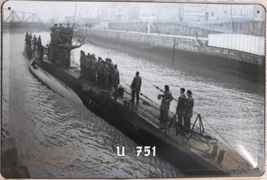 Niemiecki okręt podwodny typ VII C U-751.