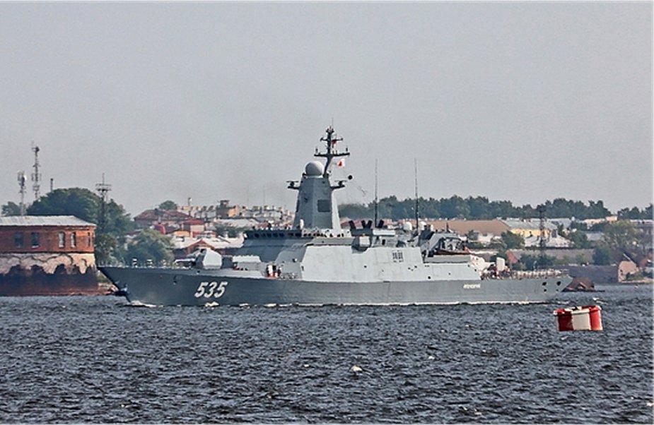 Rosyjska okręt wojenny Projekt 20380 korweta Mercury. / Zdjęcie:  Rosyjskie Ministerstwo Obrony